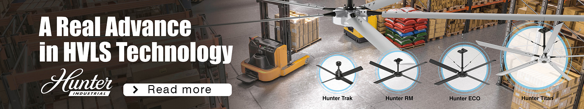 A Real Advance in HVLS Technology - Hunter Industrial